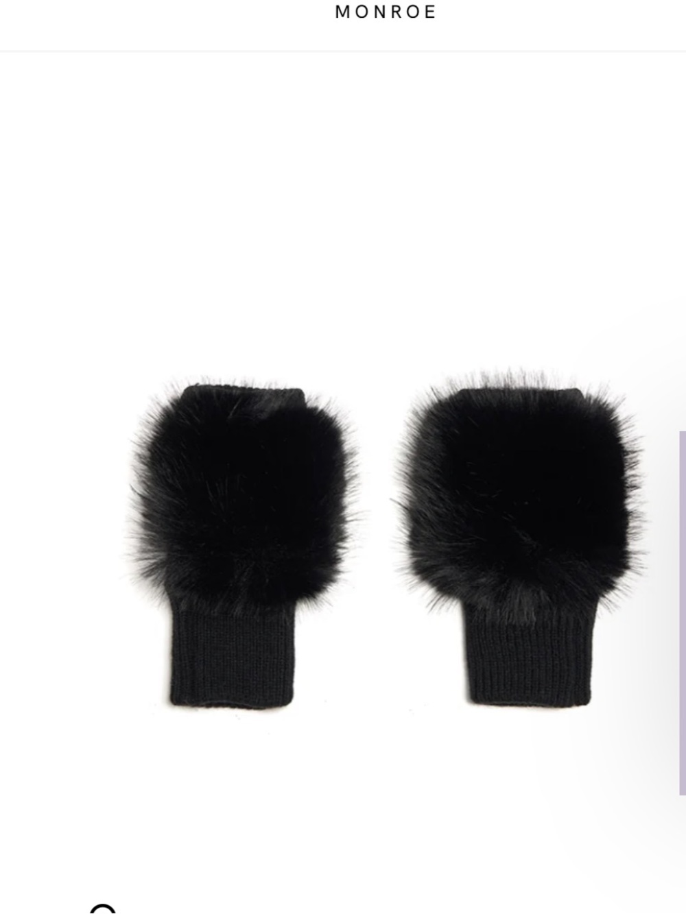 NWT JOCELYN
Faux Fox Knit Mittens